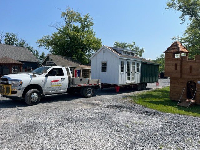 Backyard Sheds Co, Inc. shed delivery
