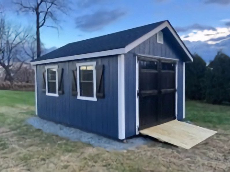 New England Style Garden Shed