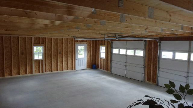 low maintenance 2 door garage