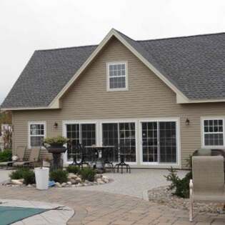 20x38 Backyard guest house by the pool