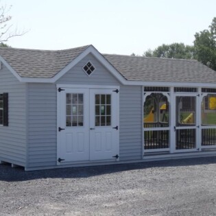 12x24 Dormer pool house, 9 lite doors, black aluminum balusters on screened porch 12x24 Dormer pool house, 9 lite doors, black aluminum balusters on screened porch
