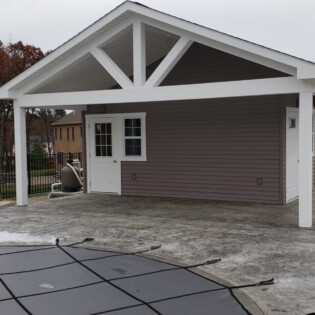 18 x 22 Custom Pool House, Customer Designed 18 x 22 Custom Pool House, Customer Designed