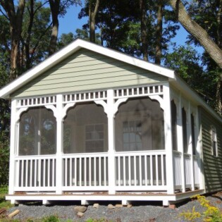 12x24 Vinyl pool house, extra windows, used as a cabin at the edge of the woods 12x24 Vinyl pool house, extra windows, used as a cabin at the edge of the woods